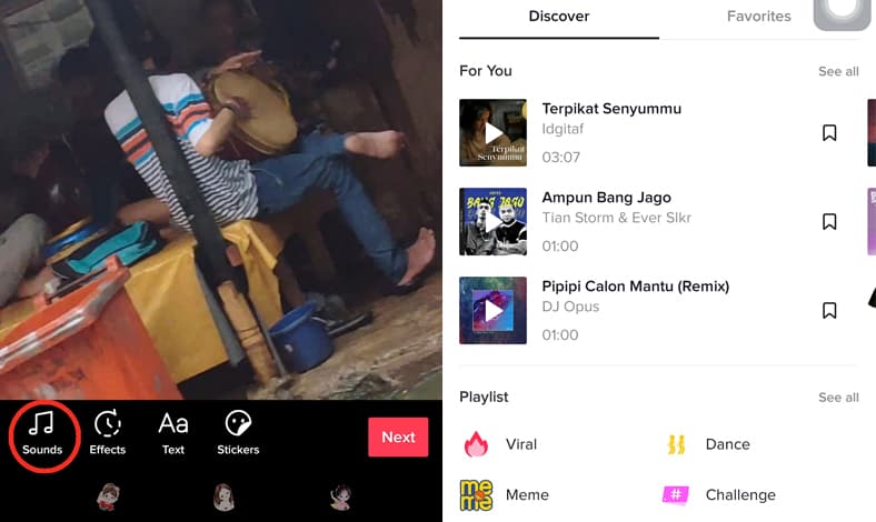 Cara Edit Video di TikTok