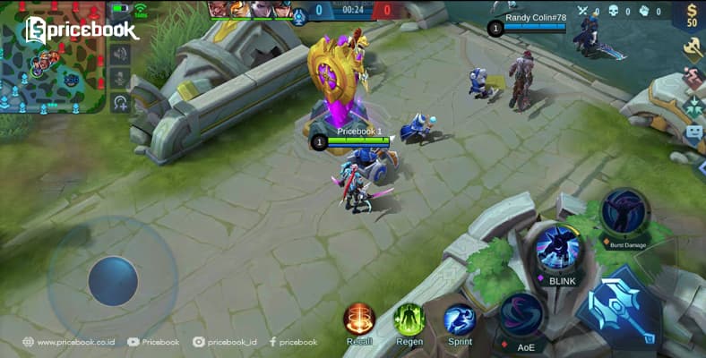main mobile legend di Samsung Galaxy M11