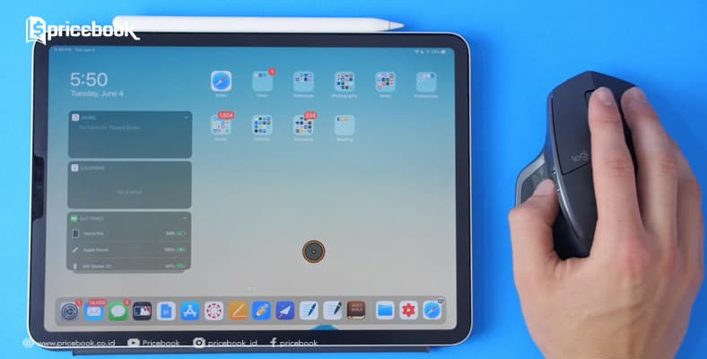 ipad yang bisa menggunakan mouse