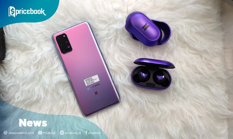 Beda Galaxy S20+ dan Buds+ Edisi BTS dengan Versi Biasa