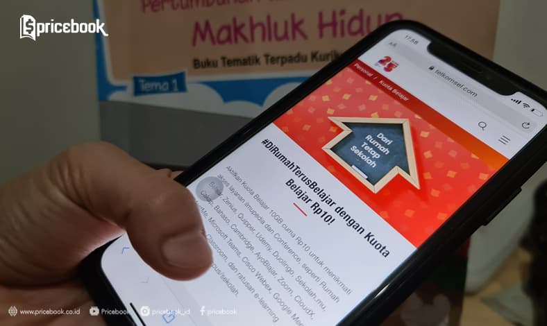 paket kuota belajar 10GB