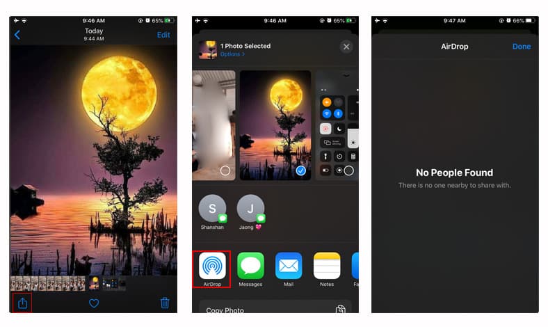 cara transfer foto dari iPhone ke iPhone