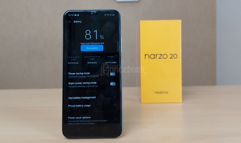 Review realme Narzo 20