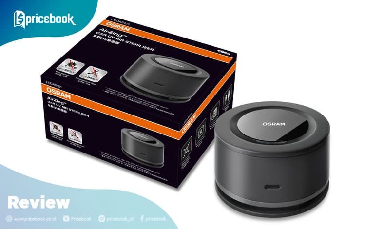 Osram Airzing Car UV Air Sterilizer, Memurnikan Udara Mobil, Bebas Virus!-0
