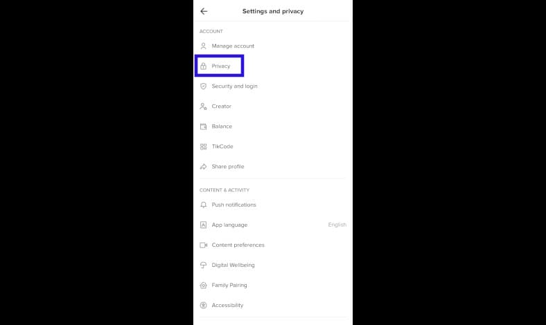 Cara Menonaktifkan Fitur Suggest Akun di TikTok-3