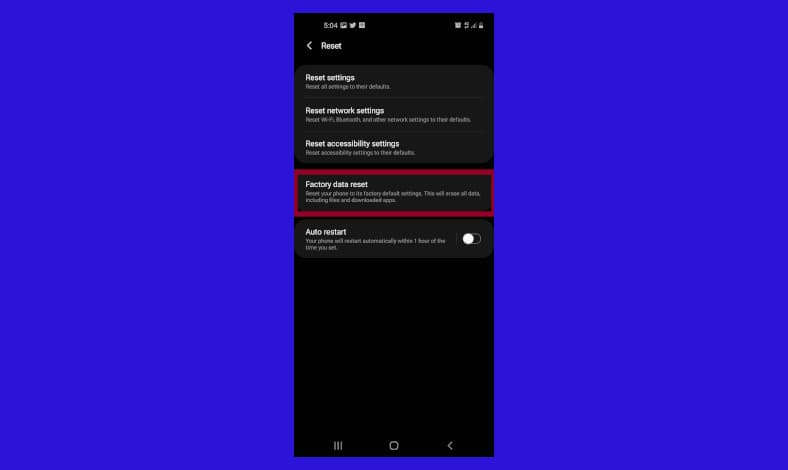 Cara Reset Hp Android yang Bikin Semua Jenis Password Hilang-4