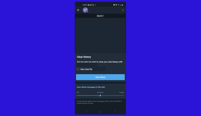 Cara Auto Delete Pesan di Telegram Android dan iOS-5