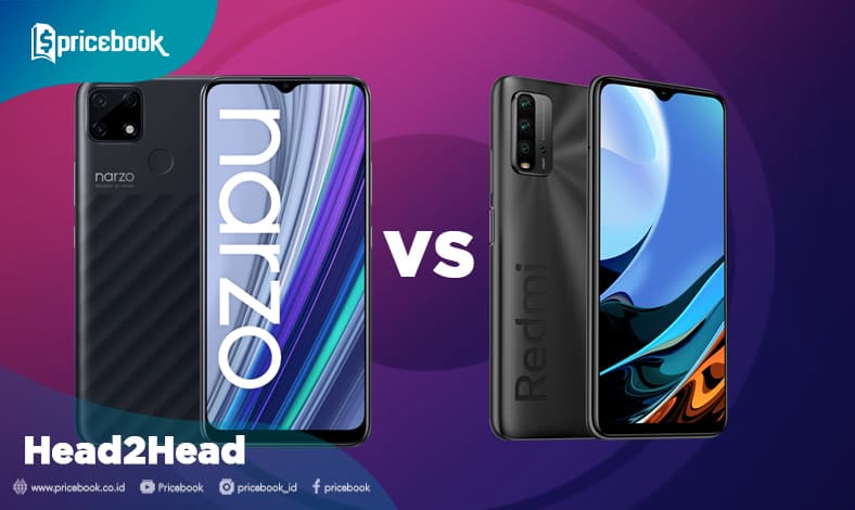 Perbedaan realme narzo 30A vs Xiaomi Redmi 9T-0