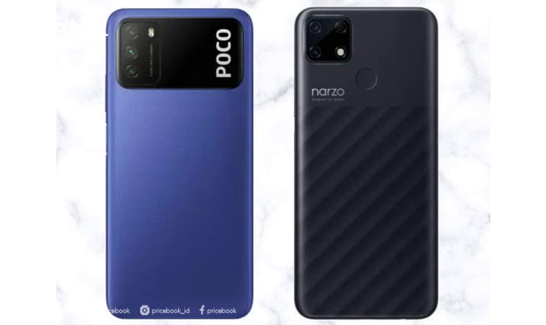 realme Narzo 30A vs POCO M3