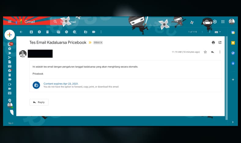 Cara Membuat Email Terhapus Otomatis Setelah Dibaca-3