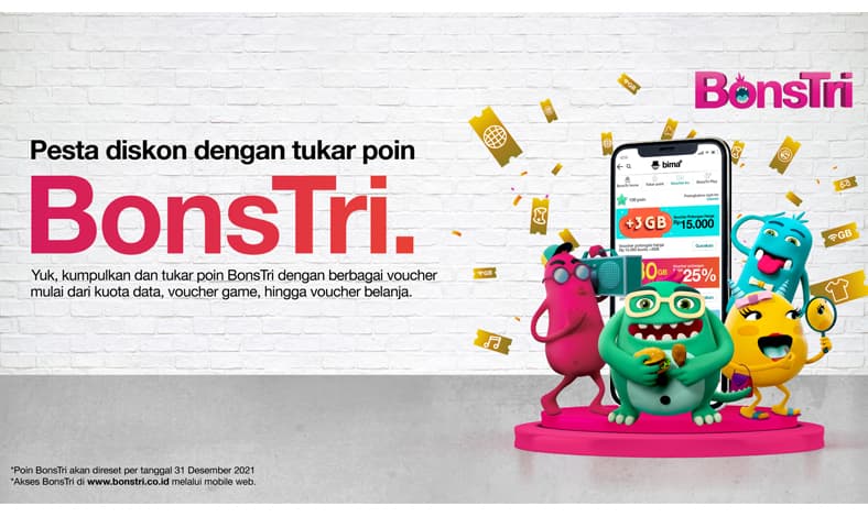Cara Menukarkan Poin BonsTri