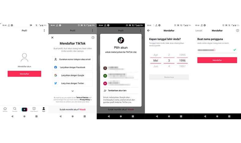 Cara Mendapatkan Uang dari TikTok Lite