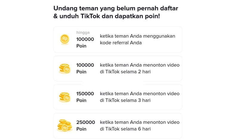 Cara mendapatkan Uang dari Tiktok lite