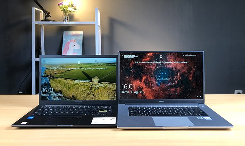 huawei matebook d15 vs asus vivobook k413