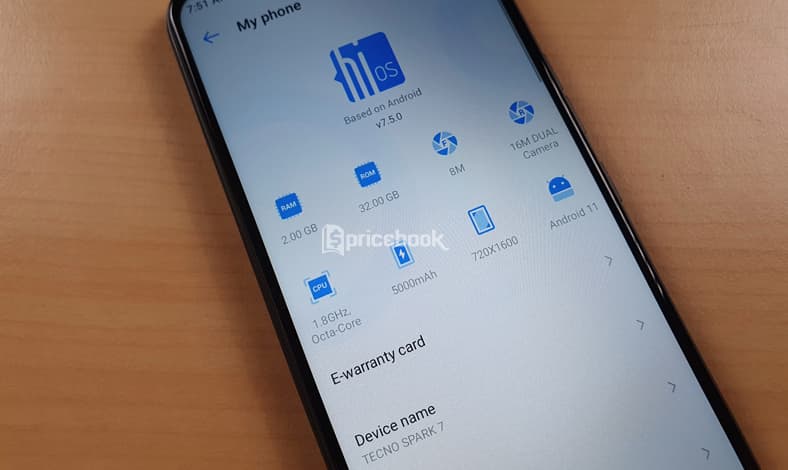 harga tecno spark 7 nfc