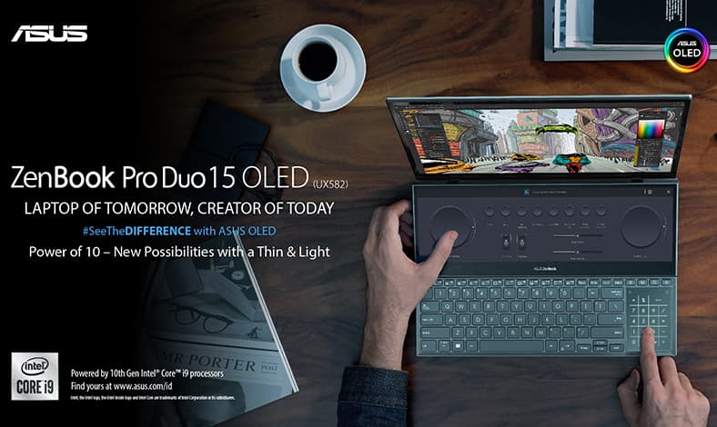 ASUS ZenBook Pro Duo 15 OLED (UX582)