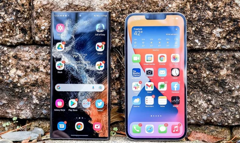 Samsung Galaxy S22 Ultra VS iPhone 13 Pro Max