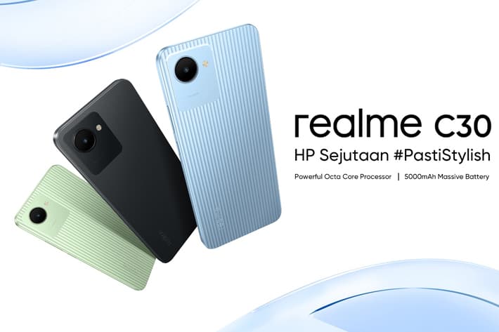 realme C30 DIrilis dengan Baterai Besar, Harga 1 Jutaan