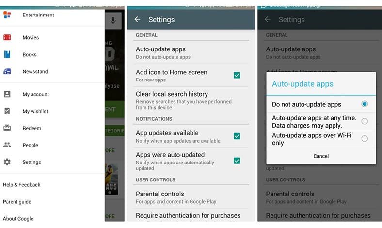 Cara Mematikan Update Otomatis di hp