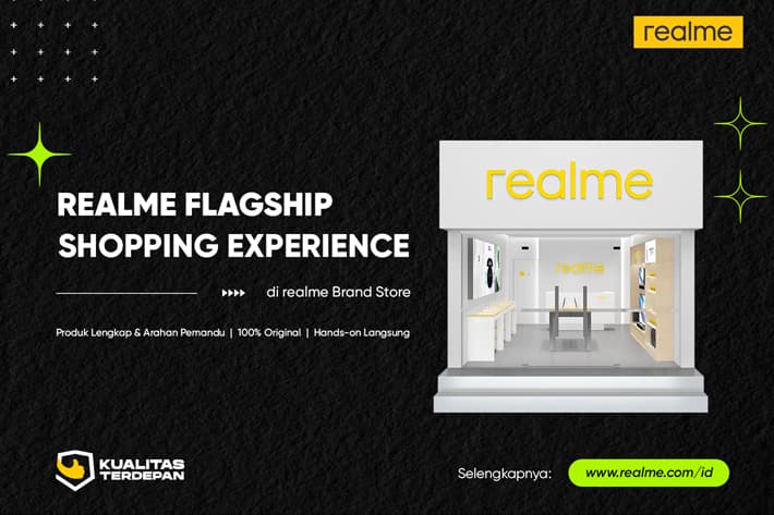 realme Brand Store Beri Pengalaman Berbelanja dan Purna Jual Kelas Flagship