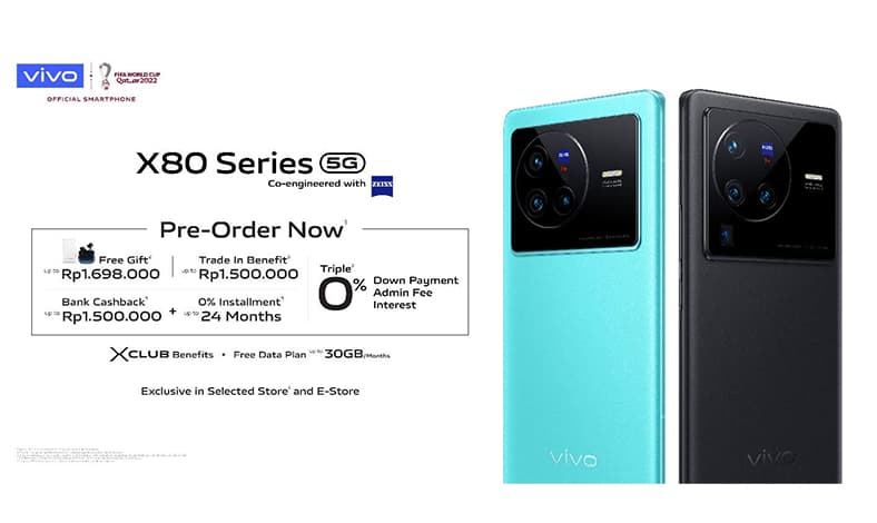 kelebihan vivo X80 dan X80 pro