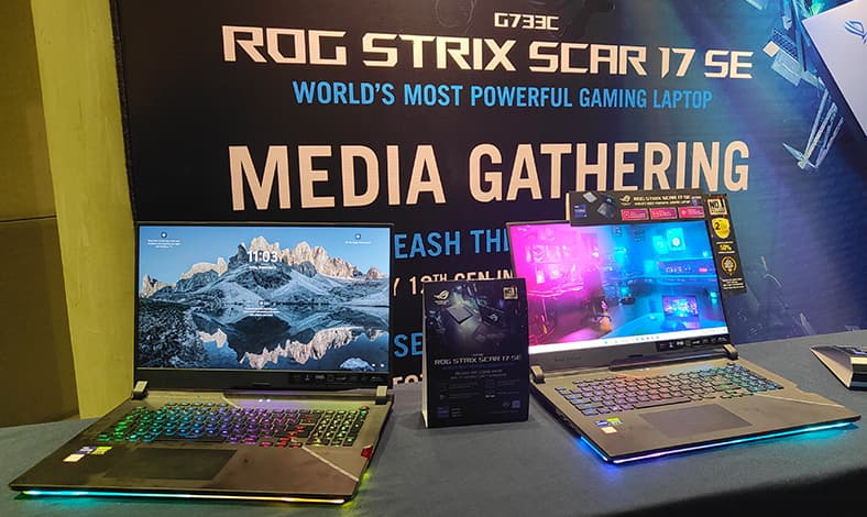 Asus ROG Strix SCAR 17 Special Edition G733C