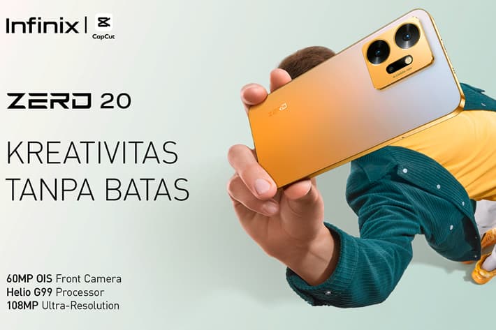 Infinix Berkolaborasi dengan Capcut, Kreasi Tanpa Batas
