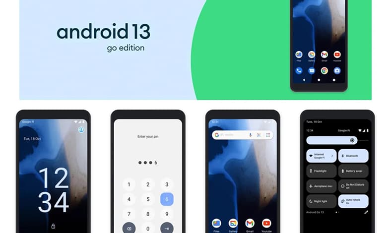Android 13 Go edition