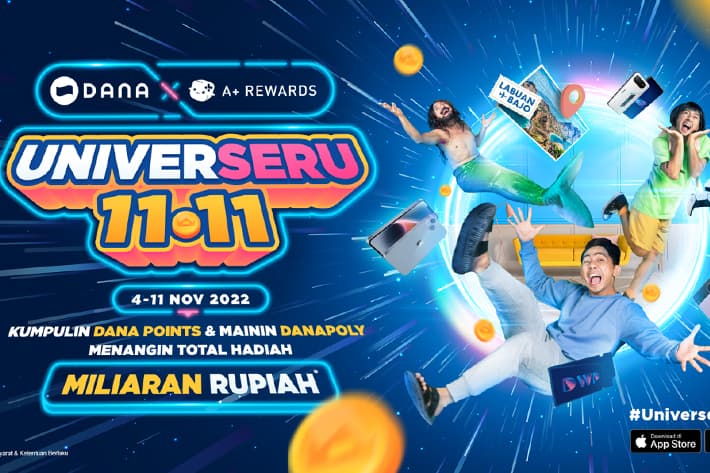 DANA Hadirkan ‘Universeru 11.11’ di Harbolnas 2022