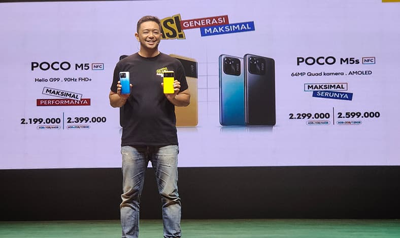 harga poco m5 series