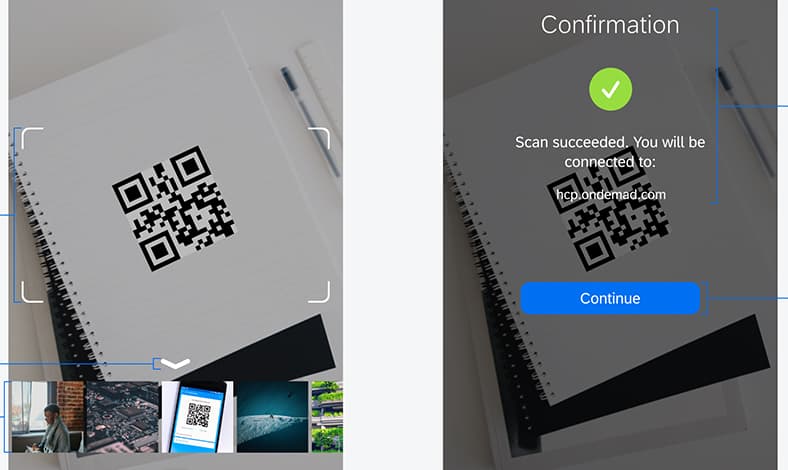 Cara Scan QR Code