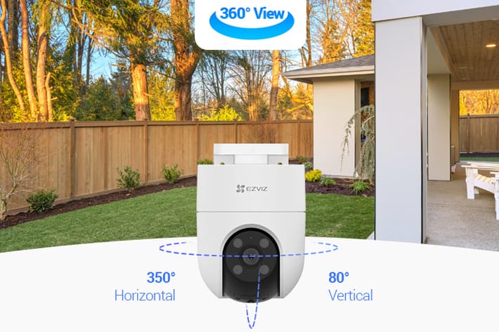 EZVIZ H8c, Kamera CCTV yang Bisa Berputar 360 Derajat