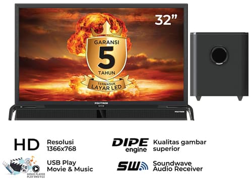 Polytron Cinemax Soundbar PLD 32BV1558