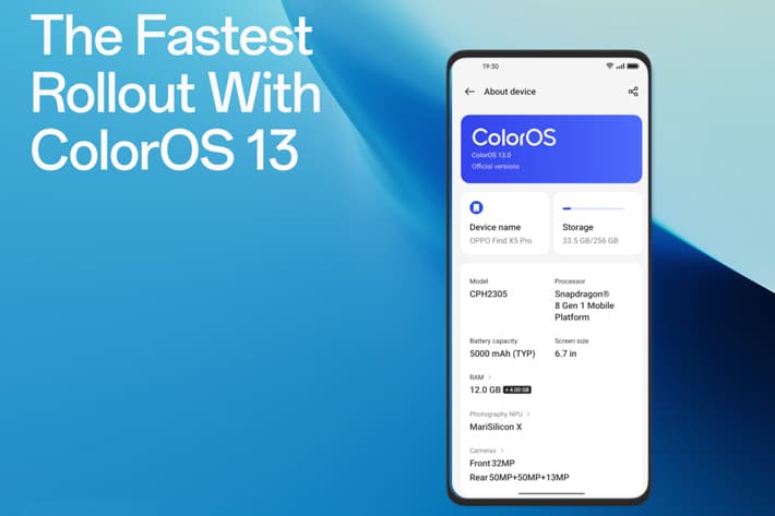 Penerapan ColorOS 13 Lebih Cepat dengan Pembaruan Software Hingga 5 Tahun