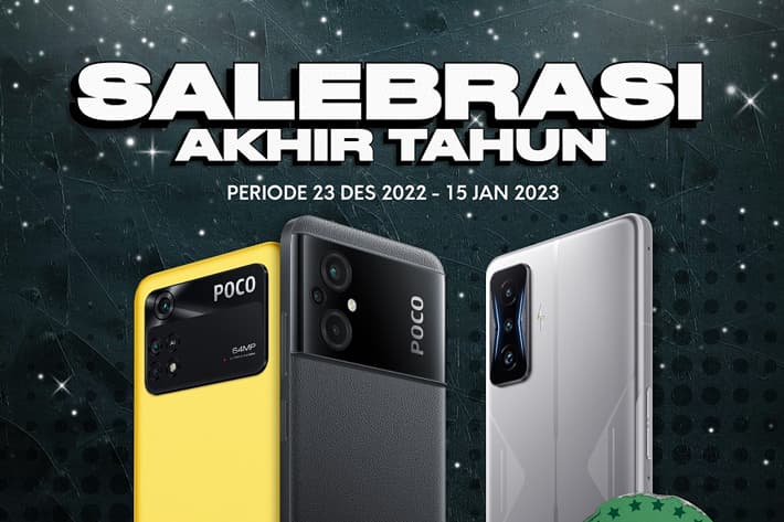 4 Rekomendasi Hp POCO dengan Harga Promo Akhir Tahun