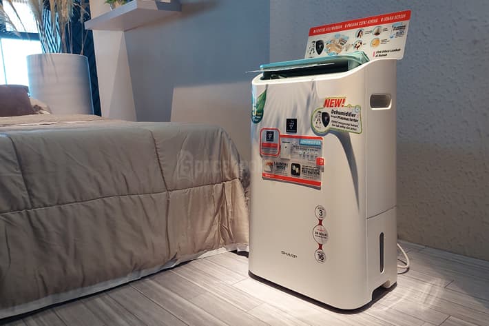 sharp dehumidifier terbaru