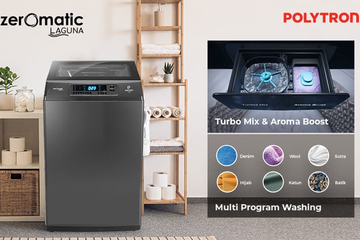 mesin cuci polytron