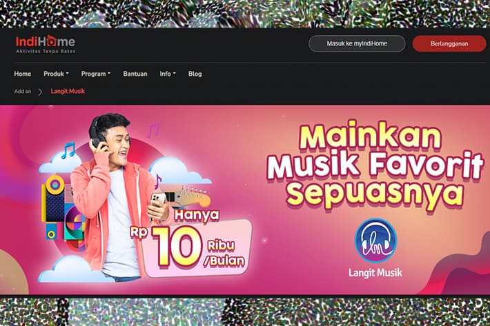 harga paket langganan langit musik