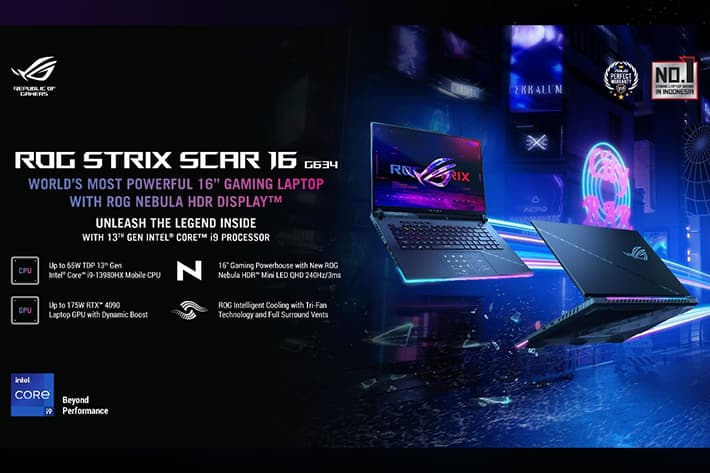 Laptop Gaming Asus ROG Strix Scar 2023