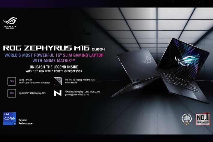 Laptop Gaming Asus ROG Zephyrus M16 2023