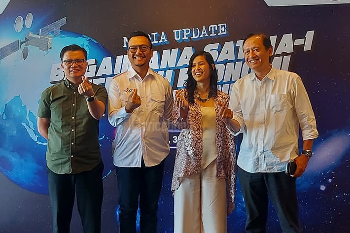 Upaya BAKTI Kominfo Koneksikan Indonesia Lewat Satelit SATRIA-1-0