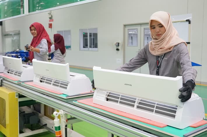 Siap Beroperasi, Pabrik AC Sharp Punya Kapasitas Produksi 900.000 Unit-1