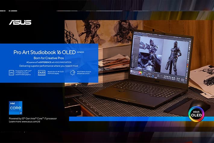 review ASUS ProArt Studiobook 16 OLED (H7600)