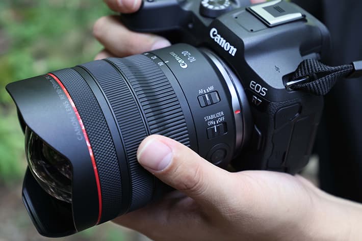Canon RF10-20mm f/4L IS STM