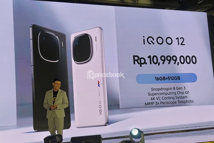 harga iqoo 12 terbaru
