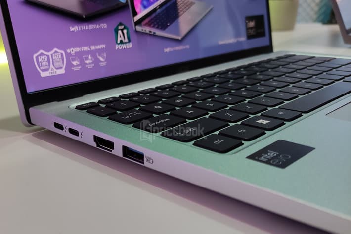 Swift Go 14 AI, Punya Layar 2.8K OLED dan Media Control Lighting Touchpad-2