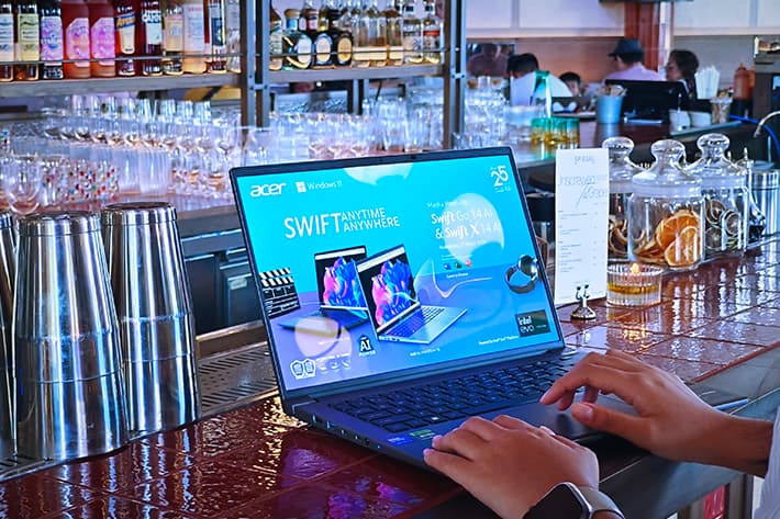 Acer Swift X 14 AI Mudik Produktif