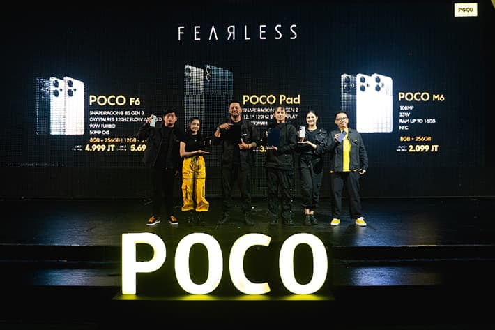 POCO M6, POCO F6, dan POCO PAD