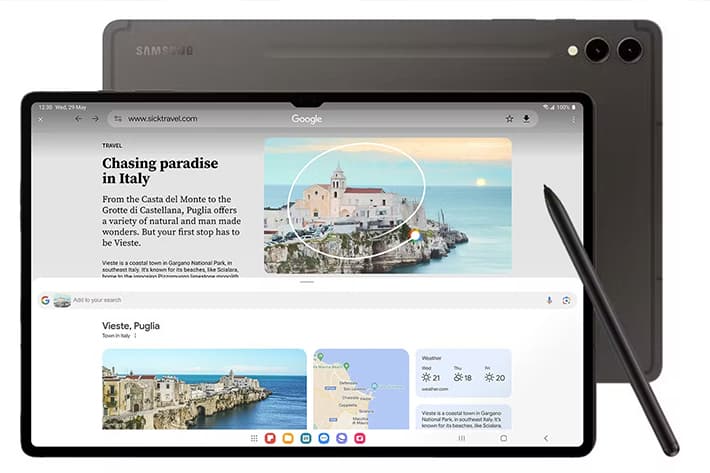 Circle to Search Galaxy Tab S9 series
