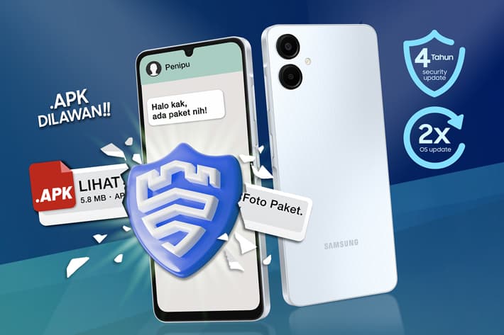 Samsung Galaxy A06, Hp Sejutaan dengan Fitur Keamanan Knox Vault